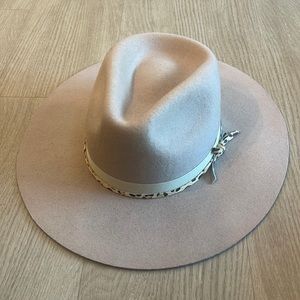 Anthropologie wide brim hat